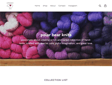 Tablet Screenshot of pbknits.com